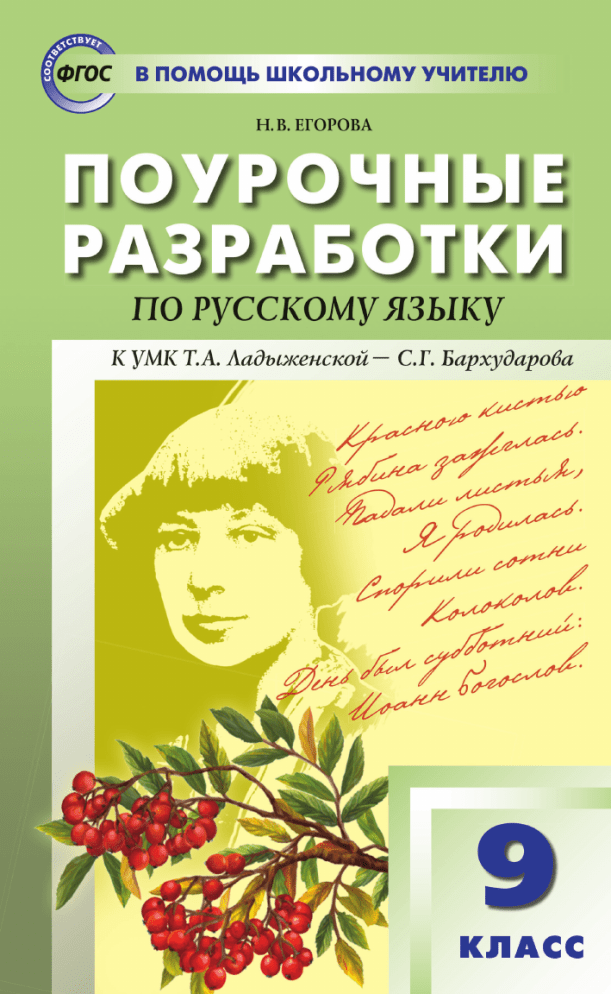 Поурочные разработки по русскому языку 9 класс. Подготовка к ОГЭ