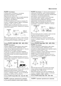 Тесты по физике: Колебания
