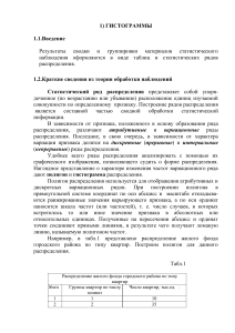 Гистограммы в Excel: построение и анализ