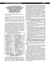 Стратегическое управление прибылью: EVA в хлебопечении