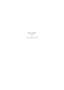 ReadyScript 5.x Документация