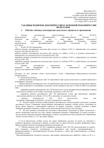 Режимы декомпрессии водолазов: таблицы и правила