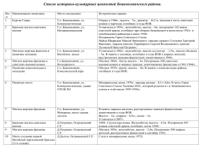 Историко-культурные ценности Бешенковичского района