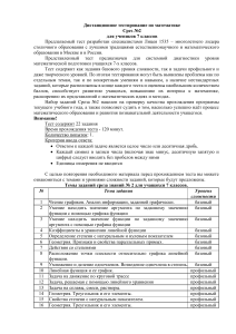 Тест по математике 7 класс. Срез №2