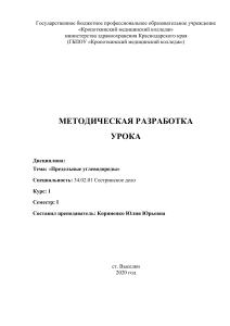 Предельные углеводороды: Методическая разработка урока