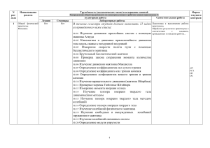 Физический практикум: Механика, Молекулярная физика, Электромагнетизм, Оптика
