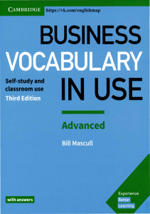 Business Vocabulary in Use Advanced: Улучшите свой бизнес-словарь