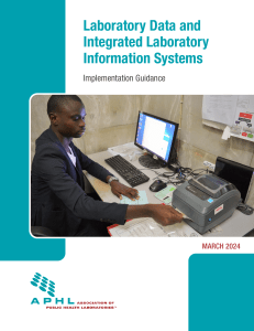 LIS Integration Guide: Laboratory Data Systems