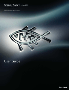 Autodesk Flame Premium 2013 User Guide