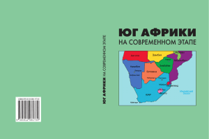 Юг Африки на современном этапе: сборник статей