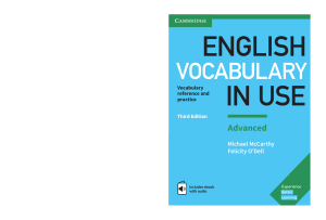 English Vocabulary in Use Advanced: Улучшите свой словарный запас