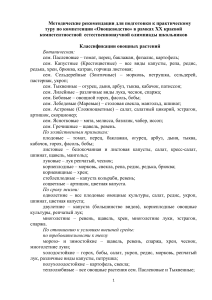 Овощеводство: Классификация и технологии выращивания