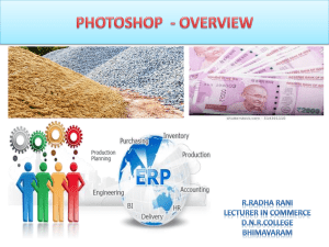 Photoshop: Обзор инструментов и возможностей