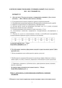 Обществознание: Ключи к олимпиаде, 10 класс