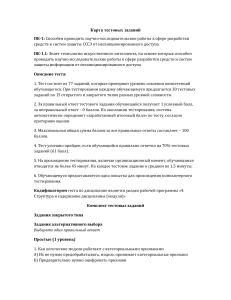 Тест по информационной безопасности и ИИ