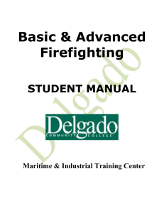 Basic & Advanced Firefighting Student Manual