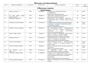 Фильмы для школьников: список, описание, характеристики