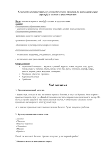 Автоматизация звука [Р]: конспект логопедического занятия