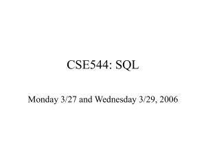SQL Introduction: Queries, Tables, and Data Manipulation