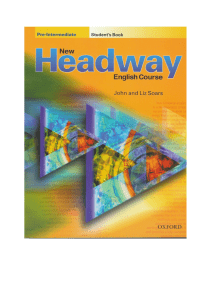 Headway Pre-Intermediate Student's Book