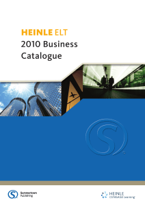 Бизнес-каталог Heinle ELT 2010