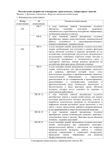 Методические разработки по биохимии