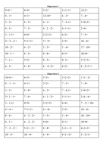 Math Worksheet: Addition & Subtraction Practice