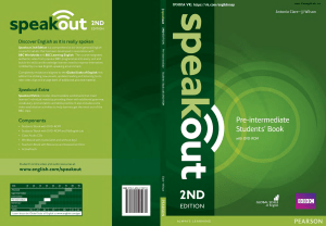 Speakout 2nd Edition Pre-intermediate Coursebook