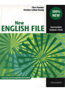 New English File Intermediate Student's Book