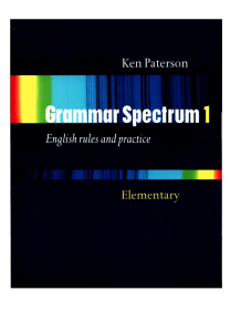 Grammar Spectrum 1: English Grammar for Elementary Learners