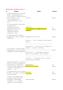 Тест по культуре речи: коммуникативные качества и нормы