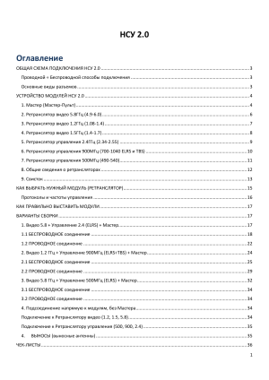 НСУ 2.0: Руководство по подключению и настройке