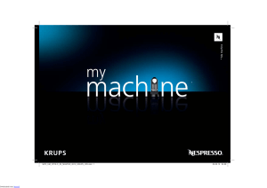 Krups XN7205 New CitiZ Nespresso Espresso Machine