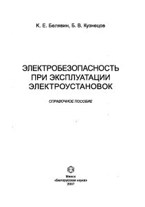Электробезопасность при эксплуатации электроустановок: Справочное пособие