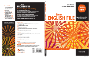 New English File Upper-Intermediate Student's Book