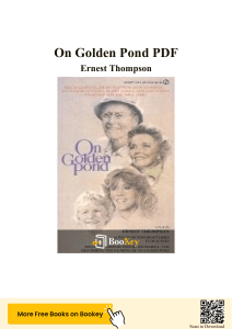 On Golden Pond PDF