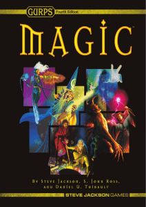 GURPS Магия: Полное руководство по заклинаниям и чарам