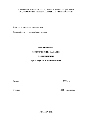 Практическая