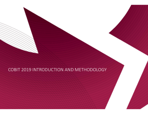 COBIT 2019: Введение и методология