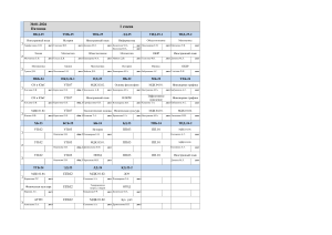 Расписание на 30.01.2026 (1 смена)