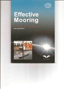 Effective Mooring: Equipment & Operations Guide