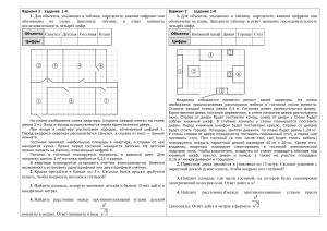ОГЭ прототипы задания 1-4