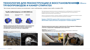 Технология SPIRATECH для восстановления трубопроводов