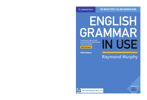 English Grammar in Use Fifth Edition Intermediate Textbook