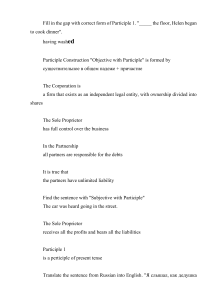 English Grammar & Business Structures Exercises