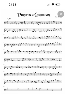 Pirates of the Caribbean Sheet Music by Hans Zimmer
