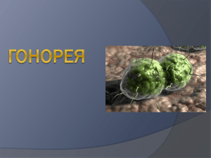 Гонорея: этиология, симптомы, лечение
