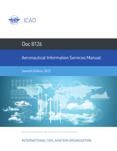 Aeronautical Information Services Manual 2022 - ICAO Doc 8126