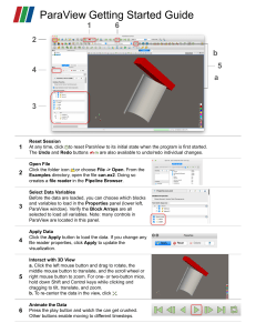 ParaView Getting Started Guide: Learn to Visualize Data