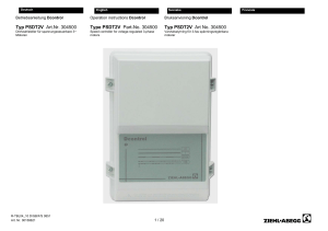 Betriebsanleitung Dcontrol PSDT2V
